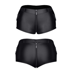 DEMONIQ LINGERIE &amp; CLOTHING Wetlook Shorts Schwarz