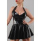 DEMONIQ LINGERIE &amp; CLOTHING PVC Kleid Schwarz