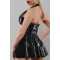 DEMONIQ LINGERIE &amp; CLOTHING PVC Kleid Schwarz