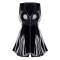 DEMONIQ LINGERIE &amp; CLOTHING Kleid Perlita Schwarz