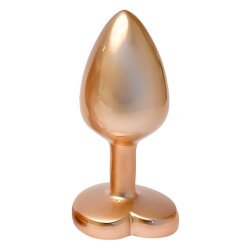 DREAM TOYS Gleaming Love Pearl Gold Anal-Plug Small