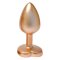 DREAM TOYS Gleaming Love Pearl Gold Anal-Plug Small