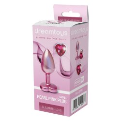 DREAM TOYS Gleaming Love Pearl Pink Anal-Plug Small