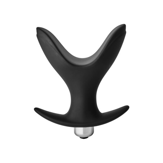 DREAM TOYS Fantasstic Vibrating Anal Anchor Plug aus Silikon Schwarz