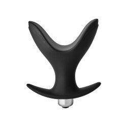 DREAM TOYS Fantasstic Vibrating Anal Anchor Plug aus Silikon Schwarz