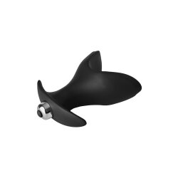 DREAM TOYS Fantasstic Vibrating Anal Anchor Plug aus Silikon Schwarz