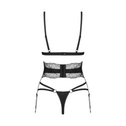 OBSESSIVE Lobellis Set 3-teilig Schwarz