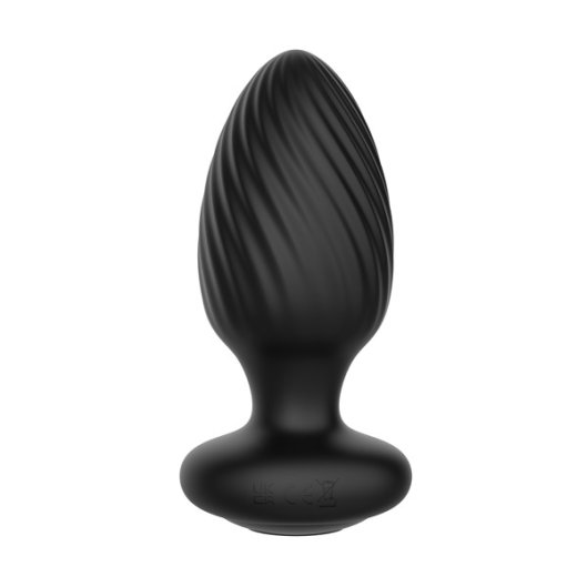 NEXUS Tornado Anal-Plug XL mit Vibration & Rotation Schwarz