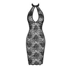 NOIR HANDMADE Nocturne Lace Midi Dress