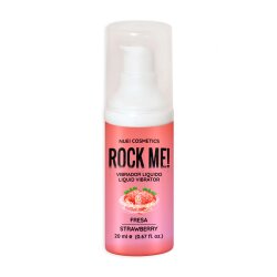 NUEI Rock Me Liqiud Vibrator Erdbeere 20 ml