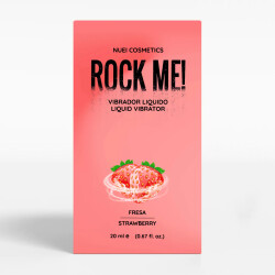 NUEI Rock Me Liqiud Vibrator Erdbeere 20 ml