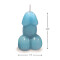 LITTLE GENIE  Edens Candle Penis mit Vanille-Duft Blau