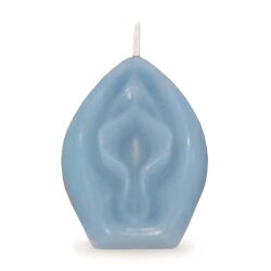 LITTLE GENIE  Edens Candle Vagina mit Vanille-Duft Blau