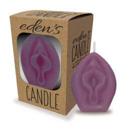 LITTLE GENIE  Edens Candle Vagina mit Vanille-Duft...