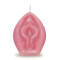 LITTLE GENIE  Edens Candle Vagina mit Vanille-Duft Rose