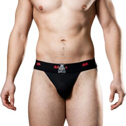 ORIGINAL JOCKSTRAP 2&quot; Reversible Jockstrap Schwarz + Rot