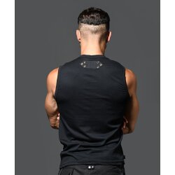 ANDREW CHRISTIAN Special Forces Capsule Muscle Shirt Schwarz