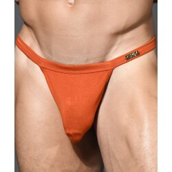 ANDREW CHRISTIAN Almost Naked &quot;SEX&quot; Bamboo Thong Orange