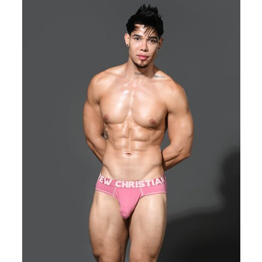 ANDREW CHRISTIAN Almost Naked Hang Free Brief Berry