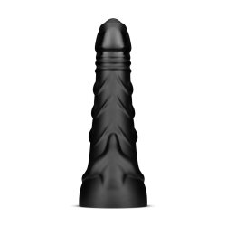 BUTTR Black Hawk Gebogener Analer Dildo schwarz