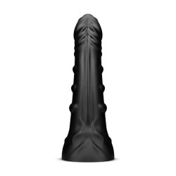 BUTTR Black Hawk Gebogener Analer Dildo schwarz