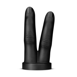 BUTTR Victory Doppelter Finger Butt Plug Schwarz