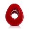 OXBALLS Pighole 4 Hollow Anal-Plug aus Silikon Rot X-Large