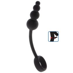 TOY JOY Manpower Anal-Plug &amp; Cock Ring aus Silikon...