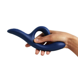 WE-VIBE Nova 2 Rabbit-Vibrator mit App-Steuerung aus Silikon Blau