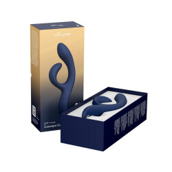 WE-VIBE Nova 2 Rabbit-Vibrator mit App-Steuerung aus Silikon Blau