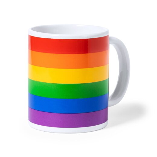 DIVERTYSEX Tasse aus Keramik Regenbogen Flagge