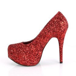 PLEASER Pink Label High Heels Rot