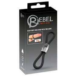 ORION Rebel Heavy Rope Cock Strap 2 Loops