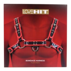 VIRGITE Love Hit Bondage Harness Model 1 aus veganem...