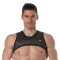 TOF 3D Zipped Pocket Harness Schwarz/Grau