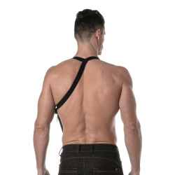 TOF 3D Elastic Pocket Harness Schwarz/Grau