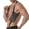 TOF 3D Elastic Pocket Harness Schwarz/Grau