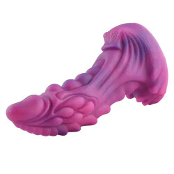 HISMITH Wildolo Fantasy Dildo Vibrator mit App &amp; Remote Control 21 cm Nessie Pink