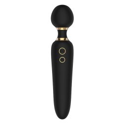 DREAM TOYS ELITE Noah Dual Wand Vibrator Schwarz