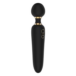 DREAM TOYS ELITE Noah Dual Wand Vibrator Schwarz