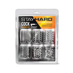 BLUSH Stay Hard Cock Sleeve Kit Transparent