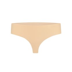 BYE BRA Invisible Thong 2er-Pack Beige & Schwarz