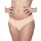 BYE BRA Invisible Thong 2er-Pack Beige & Schwarz