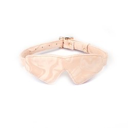 LIEBE SEELE Boudoir Amor Augenmaske aus veganem Leder Pink