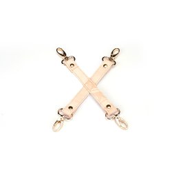 LIEBE SEELE Boudoir Amor Hog Tie aus veganem Leder Pink/Gold