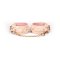 LIEBE SEELE Boudoir Amor Ankle Cuffs aus veganem Leder Pink/Gold