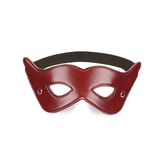 LIEBE SEELE Wine Red: Eye Mask aus Leder Weinrot