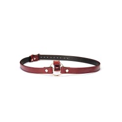 LIEBE SEELE Wine Red: Waist Harness aus Leder Weinrot