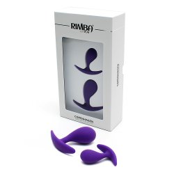 RIMBA Copenhagen Anal-Plug Set aus Silikon Violett