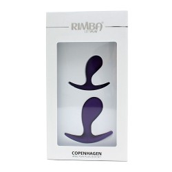 RIMBA Copenhagen Anal-Plug Set aus Silikon Violett